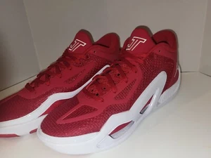 Jordan Tatum 1 TB Men's Size 13 Red White Basketball Athletic Shoes FB2863 600 - Picture 1 of 12