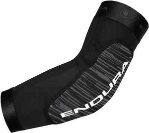 *Endura SingleTrack Lite II Cycling Elbow Guards Black Bike Ride Padded Comfort* - Picture 1 of 3