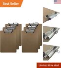 Durable Letter Size Clipboard With Pen Holder - Pack Of 6 - Low Profile Clip