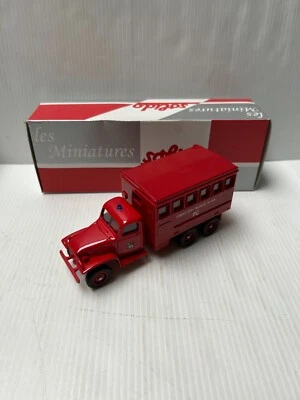 SOLIDO Hachette Collection Pompiers Camion GMC Service Incendie du Var 1/50 - Photo 1/4