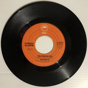 Heatwave - The Groove Line / Happiness Togetherness 1978-7’ Single 45rpm Record - Bild 1 von 4