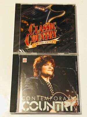 TIME LIFE MUSIC Classic Country 1970-1974 2 CD NEW +BONUS Contemporary Mid- '80s - Image 1 of 2