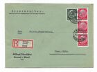 Heimat / DR / Greven (Westf.) Company inscription letter with MiF 516 + 519 (3)