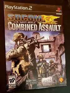 PlayStation 2 SOCOM U.S. Navy SEALs: Combined Assault Demo Disc Sony PS2 SEALED - Picture 1 of 2