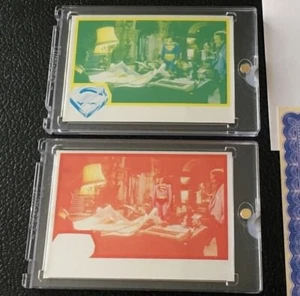 Superman 1978 Topps Vault Proof Card Set #60 Movie 1st Series Christopher Reeve - Picture 1 of 4