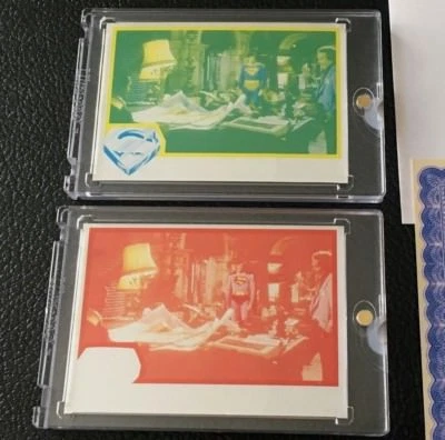 Superman 1978 Topps Vault Proof Card Set #60 Movie 1st Series Christopher Reeve - Image 1 of 4