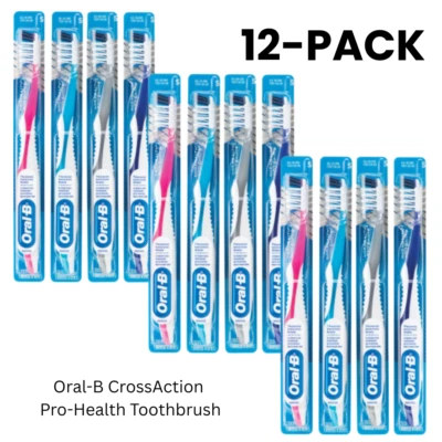 Oral-B Pro-Health All-in-One w/ CrossAction Bristles Toothbrush, 35 Tufts, Soft - Image 1 of 4