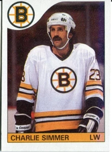 1985-86 Topps Hockey Card - Charlie Simmer Card #87 - Picture 1 of 1