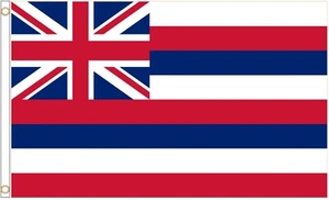 Hawaii State USA Polyester Flag - Choice of Sizes - Picture 1 of 3