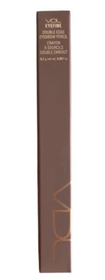 NEW VDL Eye Fine Double Edge Eyebrow Pencil Medium Brown Make Up - Imagem 1 de 3