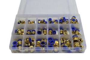 102pc PC Series Push in Air Line Grab Kit Assortment - Picture 1 of 9