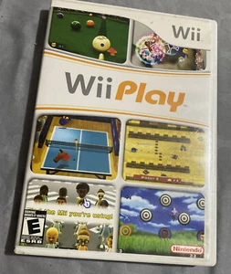 Wii Play Nintendo Wii 2006 Completo con Juego Manual Usado Una Vez Piscina - Imagen 1 de 6