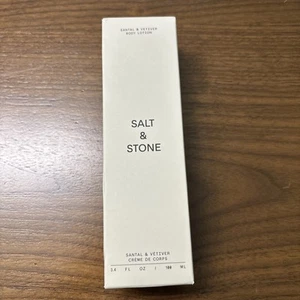 Salt & Stone Santal and Vetiver Hydrating 3.4 oz Body Lotion & Hand Cream 2 oz - Picture 1 of 7
