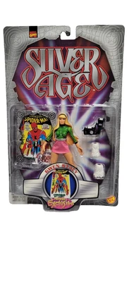 Boneco Toy Biz Visualizações Exclusivo Marvel Era de Prata Gwen Stacy IMPERDÍVEL - Imagem 1 de 4