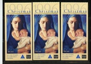 Australia #1570a (A267) (3) comp booklet, panes of 20, Christmas, MNH,CV$120.00 - Picture 1 of 1