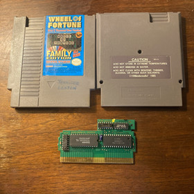 Wheel of Fortune -- Family Edition (NES, 1990) (NES-047)