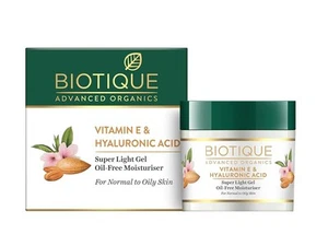 Biotique Advanced Organics Vitamin E & Hyaluronic Acid Super Light Gel Oil-Free - Picture 1 of 3