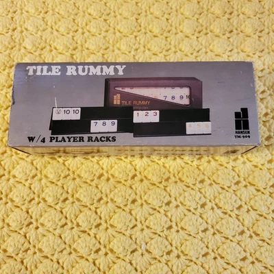 Vintage Tile Rummy Game Collectable Game Night Fun - Image 1 of 4