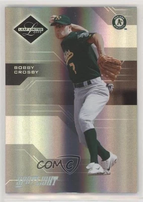 2005 Leaf Limited Spotlight Silver /50 Bobby Crosby #105 - Image 1 of 2