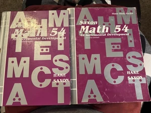 Math 54 - Textbook and Answer Key Second Edition - Picture 1 of 1