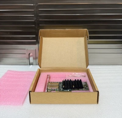 Chelsio T520-LL-CR Dual Port 10GbE SFP+ PCIe 3.0 x8 Network Card Full Profile - Image 1 of 3