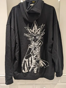 Yu-Gi-Oh! Yami Yugi Black Hoodie Pullover Difuzed Licensed 2020 XXL 2XL Anime - Picture 1 of 9