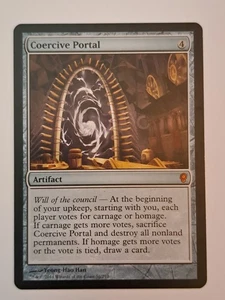 Coercive Portal Lightly Played Conspiracy Set Regular MTG - Picture 1 of 2