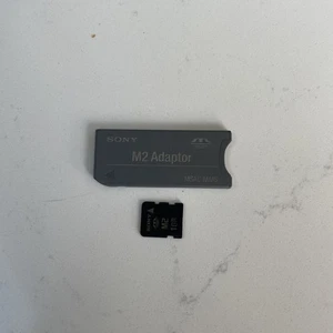 SONY 1GB Micro M2 Memory Stick Memory Card with adaptor. - Picture 1 of 2