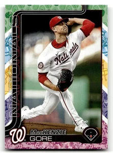 2025 Topps MacKenzie Gore #3 Easter Holiday Tin Variation Pastel Nationals - Picture 1 of 2