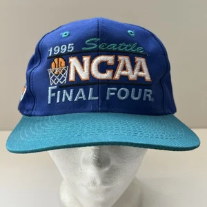 Vtg Mens 1995 NCAA Final Four College Basketball Snapback Hat Seattle Logo 7 90s - Bild 1 von 11