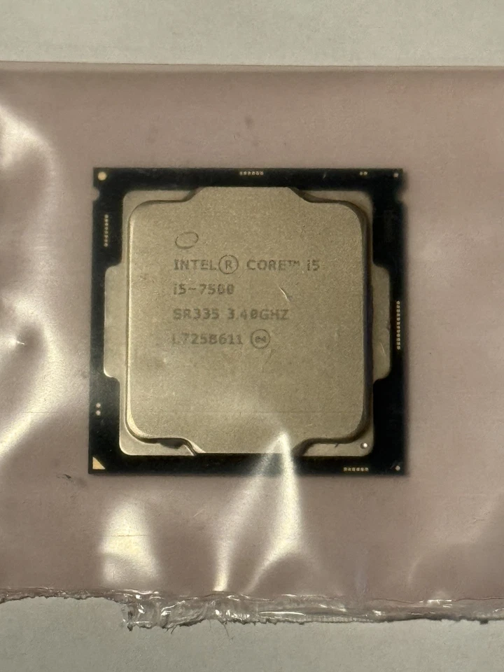 Procesador Intel Core i5-7500 (3,4 GHz, 4 núcleos, LGA 1151) - SR335 Foto 1 de 1