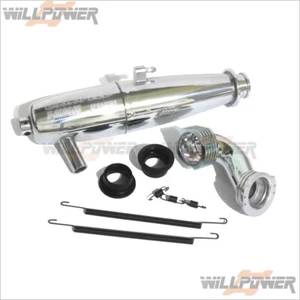 O.S T-2080SC Exhaust Pipe #72106850 (RC-WillPower) OS 21 V-Spec - Picture 1 of 3