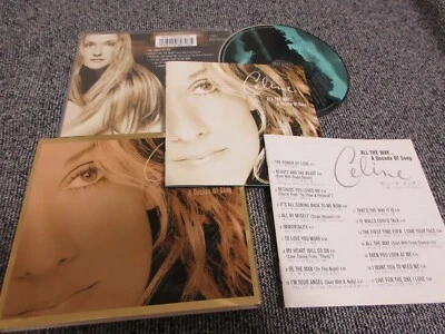 Celine Dion ‎/ All The Way... A Decade Of Song / JAPAN LTD CD slipcase - Image 1 of 4