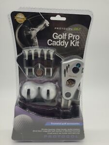 NEW Golf Pro Caddy Kit Protocol Sealed stroke counter ball marker cleaner