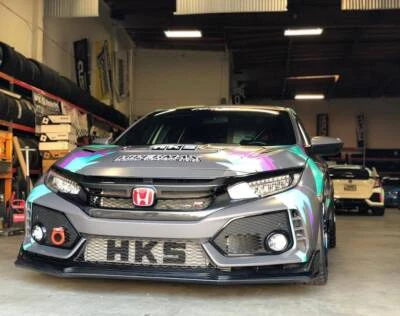 KIT INTERCOOLER MONTAJE DELANTERO FMIC 2017-2021 HONDA CIVIC TIPO R FK8 TURBO HKS FMIC Foto 1 de 4