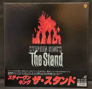 Stephen King's The Stand LD Laserdisc Box 4disc Japan NJL-35639 W/OBI Warner - Afbeelding 1 van 2