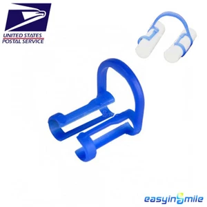 Soportes desechables de rollos de algodón Easyinsmile 100 piezas soportes con clip dental azul - Imagen 1 de 12