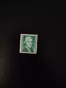Thomas Jefferson Green 1 cent stamp rare had since a child - Picture 1 of 4
