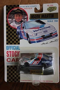 1992 Road Champs Mark Martin #6 Valvoline Ford Thunderbird 1/64 - Picture 1 of 2
