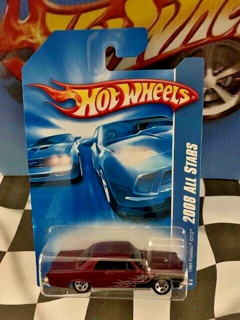 Pontiac GTO 2008 All Stars 30/36 070 1965 '65 rojo oscuro 5SP Hot Wheels Foto 1 de 1