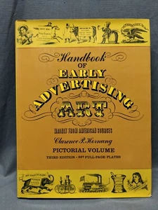1956 Handbook Of Early Advertising Art by Hornung - Picture 1 of 4