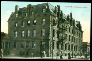 POST OFFICE - CALGARY, ALTA POSTCARD - Imagen 1 de 1