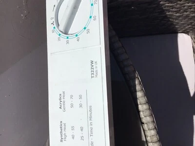 Captura puerta secadora Creda T322VW Foto 1 de 3