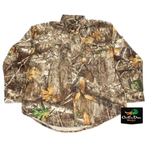 NEW BANDED GEAR MID WEIGHT HUNTING SHIRT REALTREE EDGE CAMO MEDIUM - Picture 1 of 2