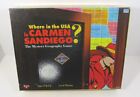 Vintage Where in the USA is Carmen Sandiego? board game 1990s Complete.