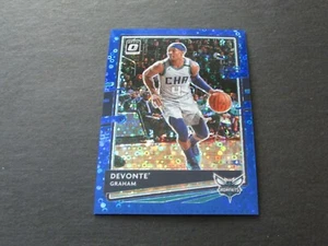 Tarjeta Graham 2020-21 Optic Devonte' #12 Fast Break Blue Prizm 40/50 - Imagen 1 de 2