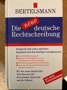 GERMAN new spelling, Grammar, dictionary - Picture 1 of 4