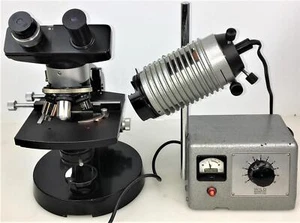 Wild M12 Binocular Microscope with Illuminator (40X to 1000X) - Picture 1 of 16