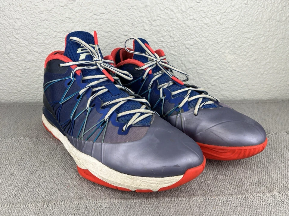 耐克 Air Jordan CP3.VII AE 蓝色男式 11 码篮球鞋 644805-407 — 第 1/4 张图片