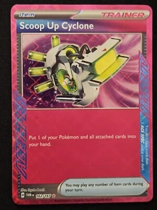 Scoop Up Cyclone 162/167 S&V Twilight Masquerade Ace Spec Holo Rare Pokémon NM - Picture 1 of 2